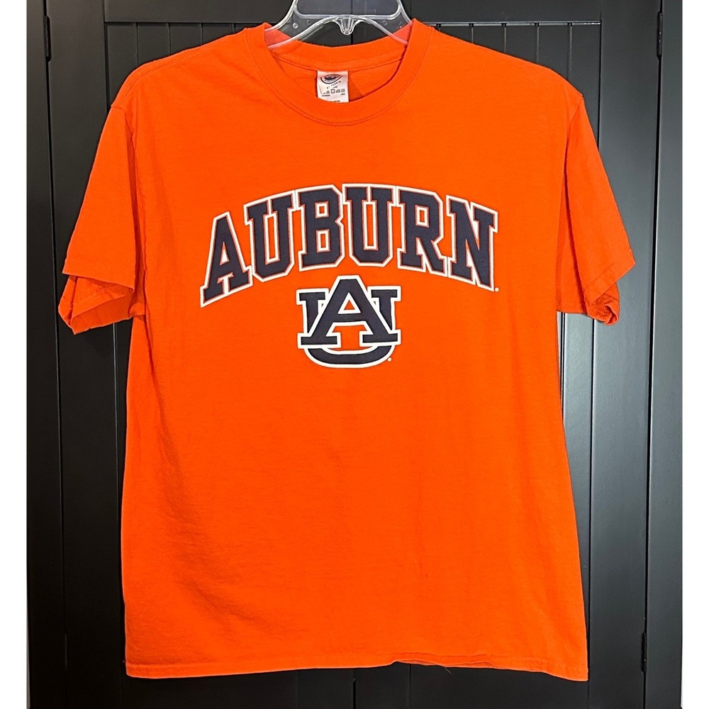 Auburn Tigers NCAA Orange Graphic Tee Shirt‎ Size L College Gameday